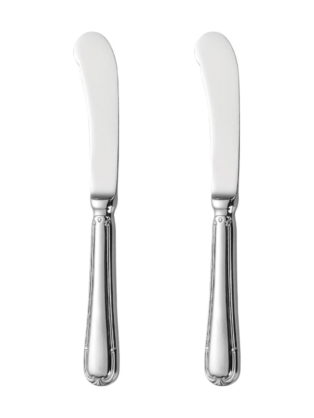 Embossed Butter Spreader Knives, Premium 18/10 Stainless Steel Classic Handle